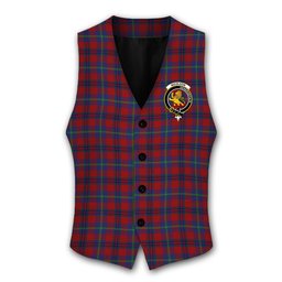 ScotsTee Shop Scottish Nicolson of Tiree & Coll Crest Tartan Waistcoat Sleeveless Suit Vest