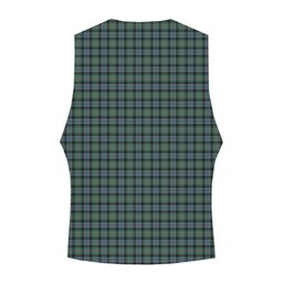 ScotsTee Shop Scottish Melville Crest Tartan Waistcoat Sleeveless Suit Vest