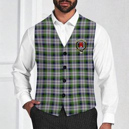 ScotsTee Shop Scottish McNaughton Dress Crest Tartan Waistcoat Sleeveless Suit Vest