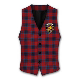 ScotsTee Shop Scottish Thomson Bonner Crest Tartan Waistcoat Sleeveless Suit Vest