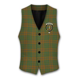 ScotsTee Shop Scottish McAlister of Glenbarr Hunting Modern Crest Tartan Waistcoat Sleeveless Suit Vest