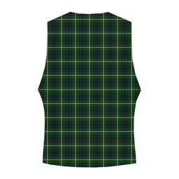 ScotsTee Shop Scottish MacArthur Modern Crest Tartan Waistcoat Sleeveless Suit Vest