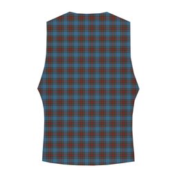 ScotsTee Shop Scottish Stewart Royal Blue Crest Tartan Waistcoat Sleeveless Suit Vest