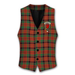 ScotsTee Shop Scottish McNeacail Ancient Crest Tartan Waistcoat Sleeveless Suit Vest