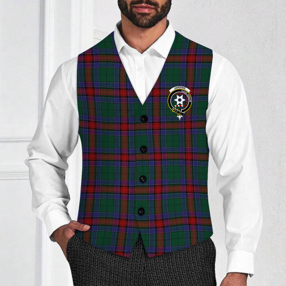 ScotsTee Shop Scottish Jardine Dress Crest Tartan Waistcoat Sleeveless Suit Vest
