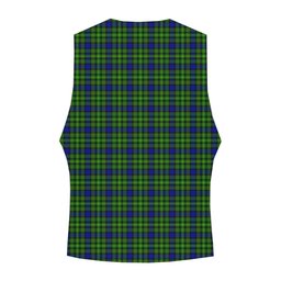 ScotsTee Shop Scottish Rollo SC Crest Tartan Waistcoat Sleeveless Suit Vest