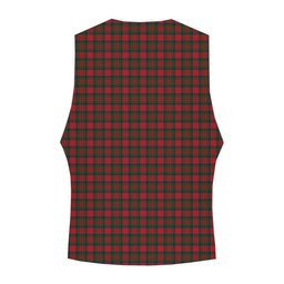 ScotsTee Shop Scottish McDuff Crest Tartan Waistcoat Sleeveless Suit Vest