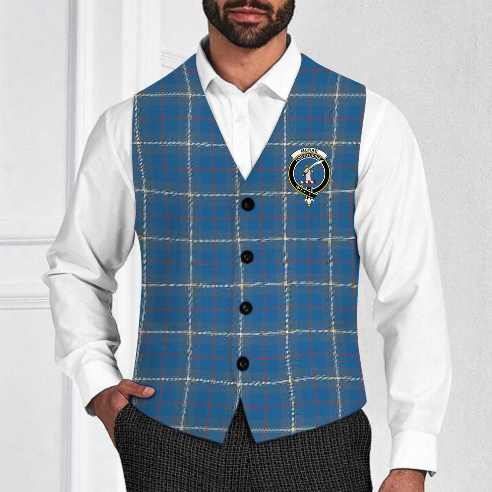 ScotsTee Shop Scottish McRae of America Ancient Crest Tartan Waistcoat Sleeveless Suit Vest