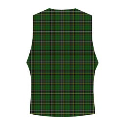 ScotsTee Shop Scottish MacAlpin Modern Crest Tartan Waistcoat Sleeveless Suit Vest