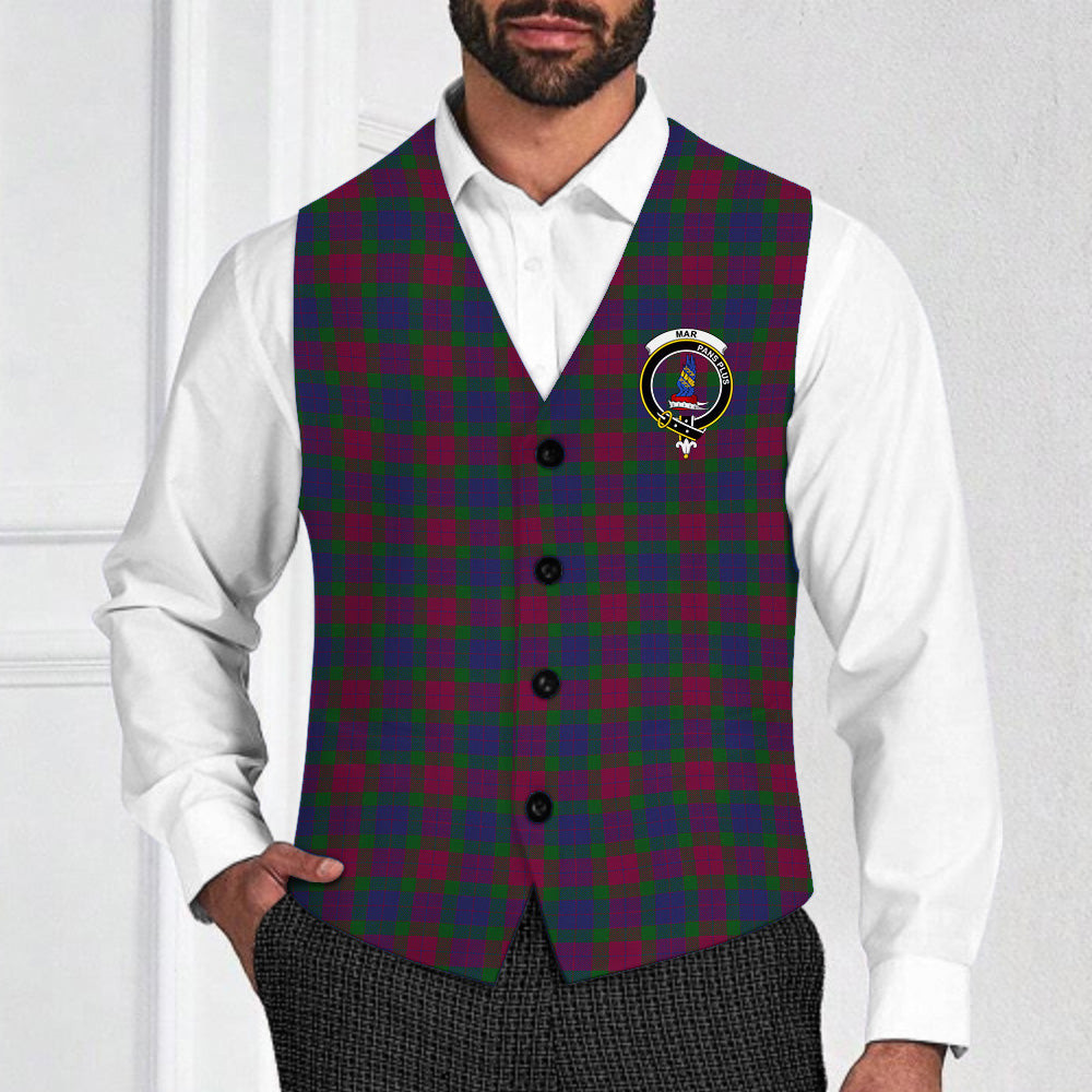ScotsTee Shop Scottish Mar Dress - TD Crest Tartan Waistcoat Sleeveless Suit Vest