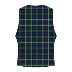 ScotsTee Shop Scottish Lamont Modern Crest Tartan Waistcoat Sleeveless Suit Vest