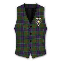 ScotsTee Shop Scottish Stewart of Appin Hunting Crest Tartan Waistcoat Sleeveless Suit Vest