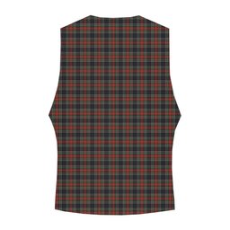 ScotsTee Shop Scottish Stewart Black 3 Crest Tartan Waistcoat Sleeveless Suit Vest