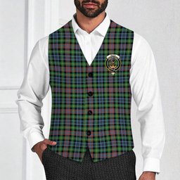ScotsTee Shop Scottish Keith District Ancient Crest Tartan Waistcoat Sleeveless Suit Vest