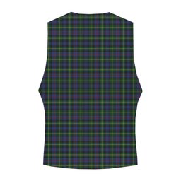 ScotsTee Shop Scottish MacLeod of Gesto 2 Crest Tartan Waistcoat Sleeveless Suit Vest
