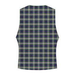 ScotsTee Shop Scottish MacLeod of California Crest Tartan Waistcoat Sleeveless Suit Vest
