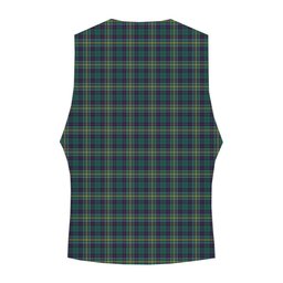 ScotsTee Shop Scottish Hunter of Hunterston Modern Crest Tartan Waistcoat Sleeveless Suit Vest