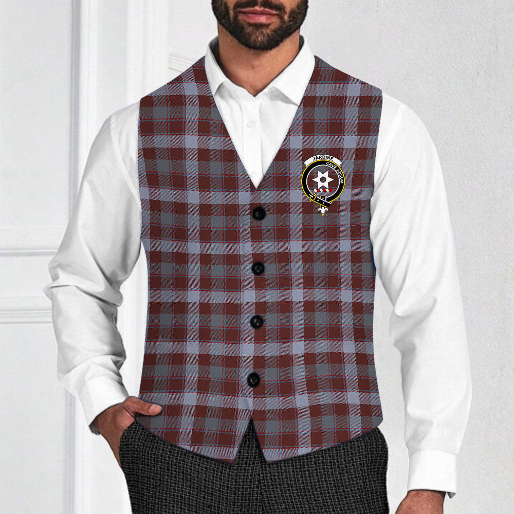 ScotsTee Shop Scottish Jardine of Castlemilk Modern Crest Tartan Waistcoat Sleeveless Suit Vest