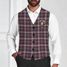 ScotsTee Shop Scottish Jardine of Castlemilk Modern Crest Tartan Waistcoat Sleeveless Suit Vest