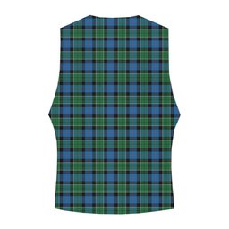 ScotsTee Shop Scottish Leslie Hunting Ancient Crest Tartan Waistcoat Sleeveless Suit Vest