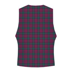 ScotsTee Shop Scottish Lindsay #2 Modern Clan Crest Tartan Waistcoat Sleeveless Suit Vest