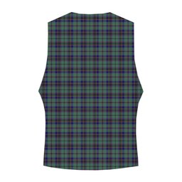 ScotsTee Shop Scottish Stephenson Crest Tartan Waistcoat Sleeveless Suit Vest