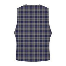 ScotsTee Shop Scottish Napier Crest Tartan Waistcoat Sleeveless Suit Vest