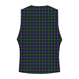 ScotsTee Shop Scottish Russell Modern Crest Tartan Waistcoat Sleeveless Suit Vest