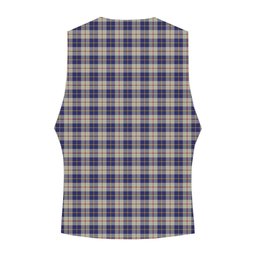 ScotsTee Shop Scottish MacRae of Conchra Crest Tartan Waistcoat Sleeveless Suit Vest