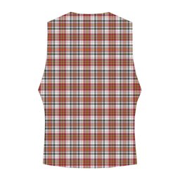 ScotsTee Shop Scottish MacAlister Dress Modern Crest Tartan Waistcoat Sleeveless Suit Vest