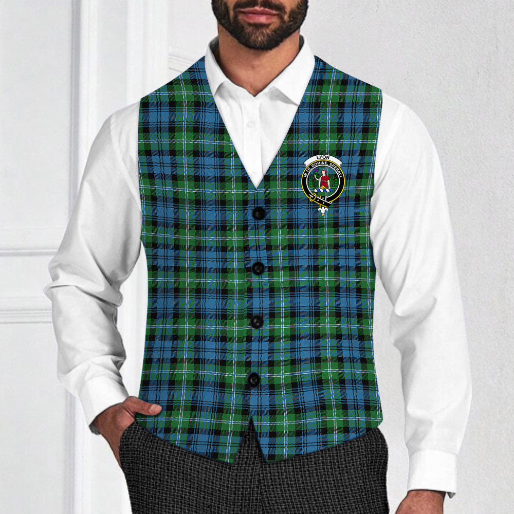 ScotsTee Shop Scottish Lyon SC Crest Tartan Waistcoat Sleeveless Suit Vest