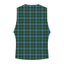 ScotsTee Shop Scottish Russell Ancient Crest Tartan Waistcoat Sleeveless Suit Vest