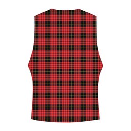 ScotsTee Shop Scottish McSwan Modern Crest Tartan Waistcoat Sleeveless Suit Vest