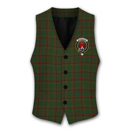 ScotsTee Shop Scottish McNachten Hunting Crest Tartan Waistcoat Sleeveless Suit Vest