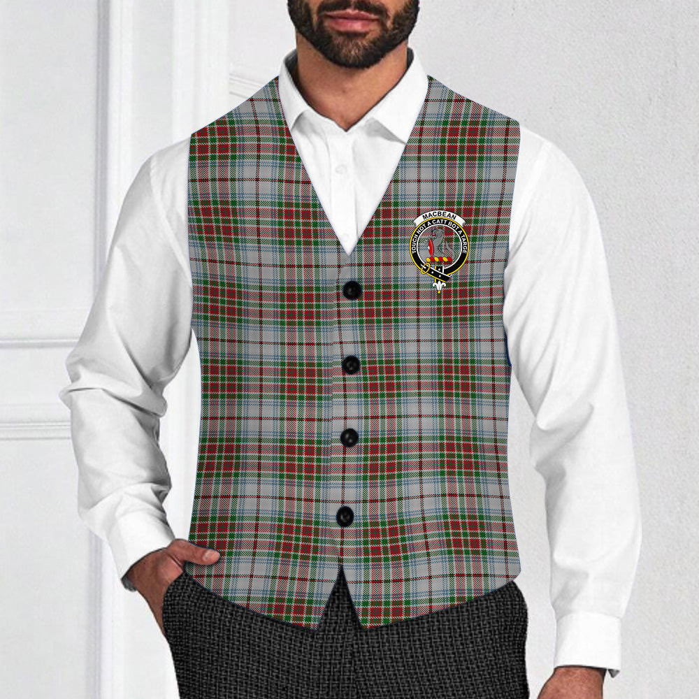 ScotsTee Shop Scottish MacBean Dress Crest Tartan Waistcoat Sleeveless Suit Vest