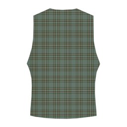 ScotsTee Shop Scottish Kelly Dress Crest Tartan Waistcoat Sleeveless Suit Vest