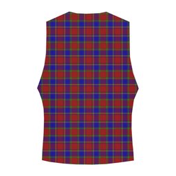 ScotsTee Shop Scottish Mair Crest Tartan Waistcoat Sleeveless Suit Vest