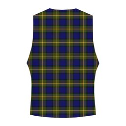 ScotsTee Shop Scottish Muir Crest Tartan Waistcoat Sleeveless Suit Vest