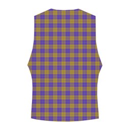 ScotsTee Shop Scottish MacLachlan 5 Crest Tartan Waistcoat Sleeveless Suit Vest