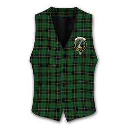 ScotsTee Shop Scottish Wallace Hunting Crest Tartan Waistcoat Sleeveless Suit Vest