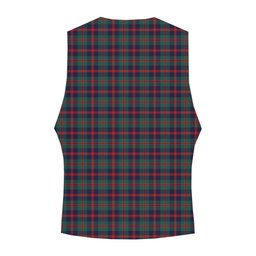 ScotsTee Shop Scottish Robertson of Struan Modern Crest Tartan Waistcoat Sleeveless Suit Vest