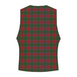 ScotsTee Shop Scottish MacPhail Blue Bands Crest Tartan Waistcoat Sleeveless Suit Vest