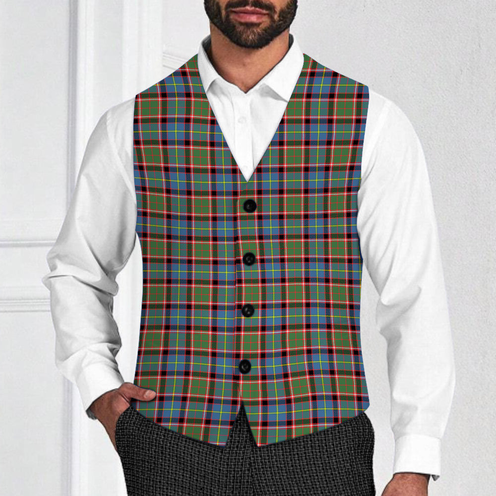 ScotsTee Shop Scottish Aikenhead Tartan Waistcoat Sleeveless Suit Vest