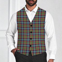 ScotsTee Shop Scottish Aikenhead Tartan Waistcoat Sleeveless Suit Vest