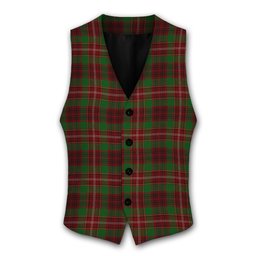 ScotsTee Shop Scottish Ainslie 2 Tartan Waistcoat Sleeveless Suit Vest