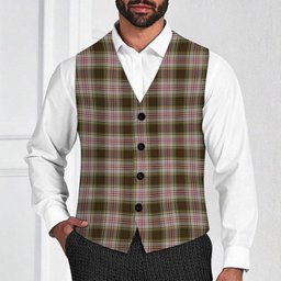 ScotsTee Shop Scottish Anderson Dress Tartan Waistcoat Sleeveless Suit Vest