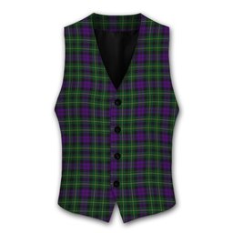 ScotsTee Shop Scottish Abercrombie Wilsons No 2-64 Tartan Waistcoat Sleeveless Suit Vest
