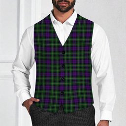 ScotsTee Shop Scottish Abercrombie Wilsons No 2-64 Tartan Waistcoat Sleeveless Suit Vest
