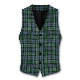 ScotsTee Shop Scottish Arbuthnott - TD Tartan Waistcoat Sleeveless Suit Vest