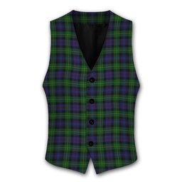 ScotsTee Shop Scottish Baillie (Fencibles) Tartan Waistcoat Sleeveless Suit Vest